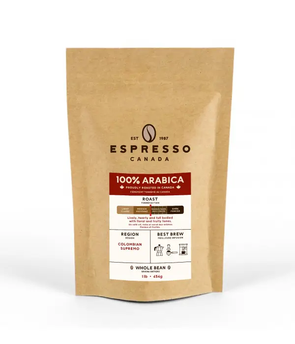 100% Arabica | Italy's Best Espresso Beans | Non-Oily Coffee Beans