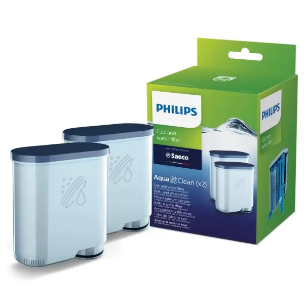 AquaClean Water Filter for Saeco Philips Espresso Machines Two Pack | CA6903/22